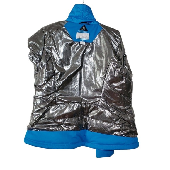 Columbia Womens Omni-Heat Chic Technique Jacket Compass‎ Blue Sz L - Picture 5 of 9